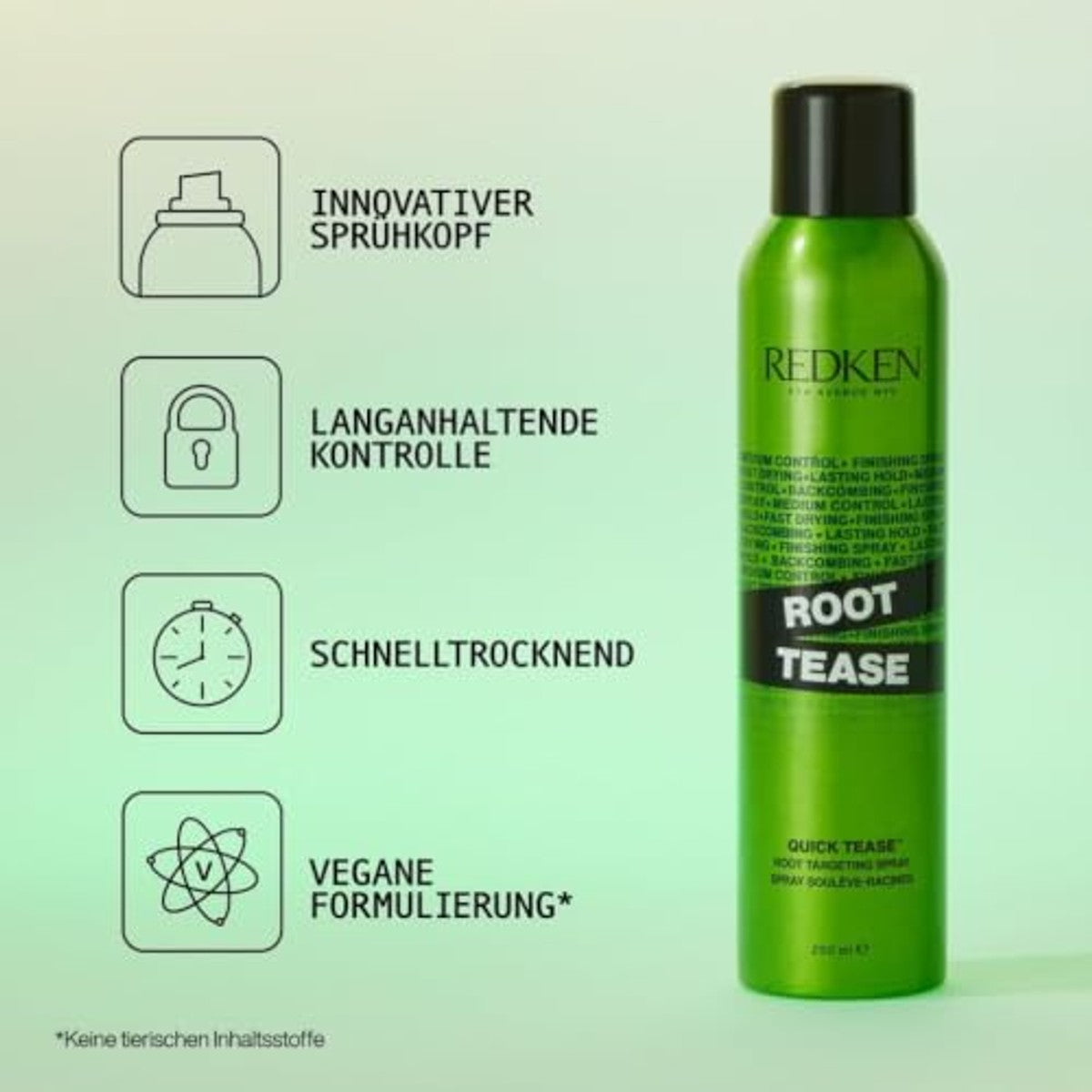 Redken Root Tease Finishing Spray voor Toupé Looks 250 ml - 6-pack