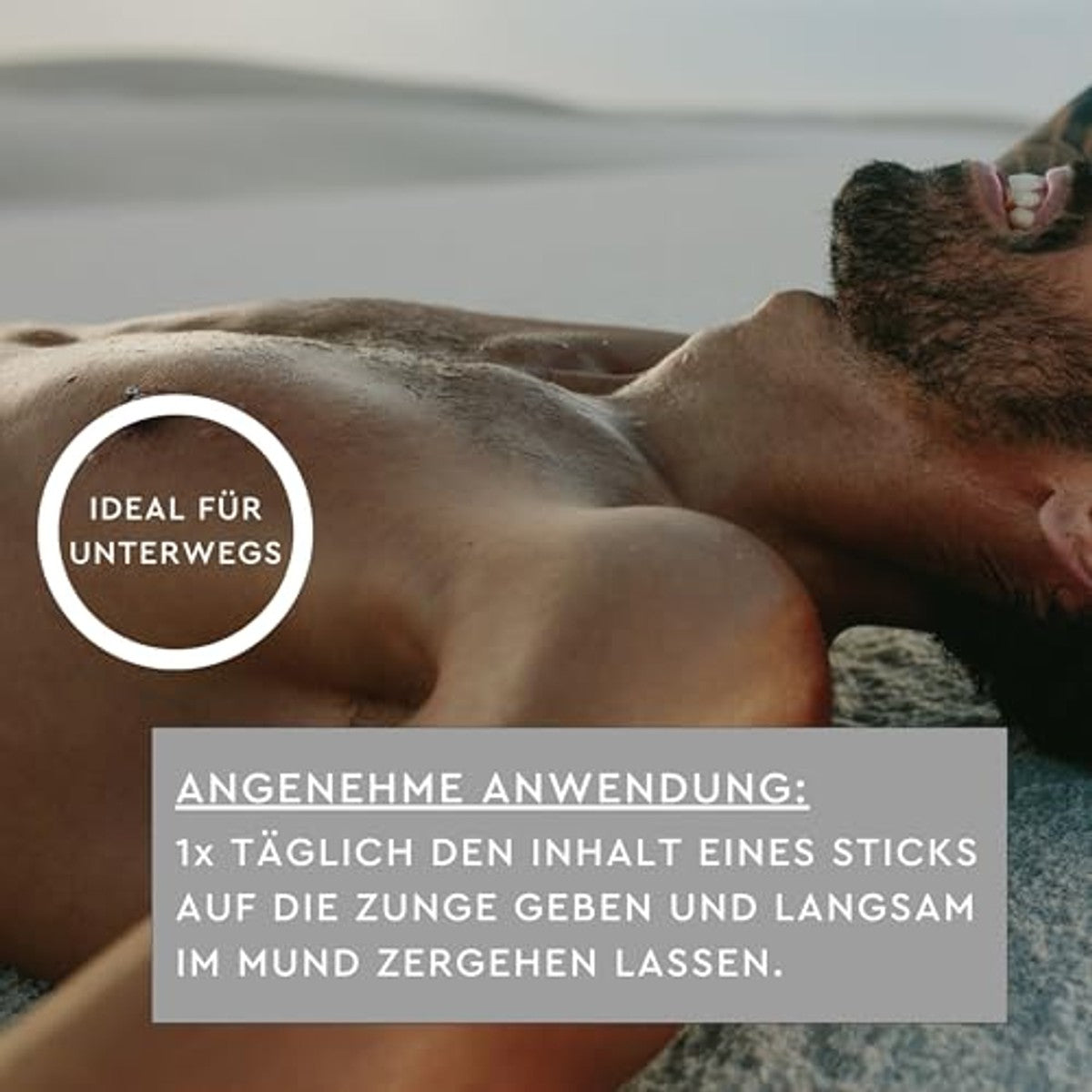 Sunlife Magnesium 400 + B-complex Sticks Perzik-Maracuja 20 st - 3-pack
