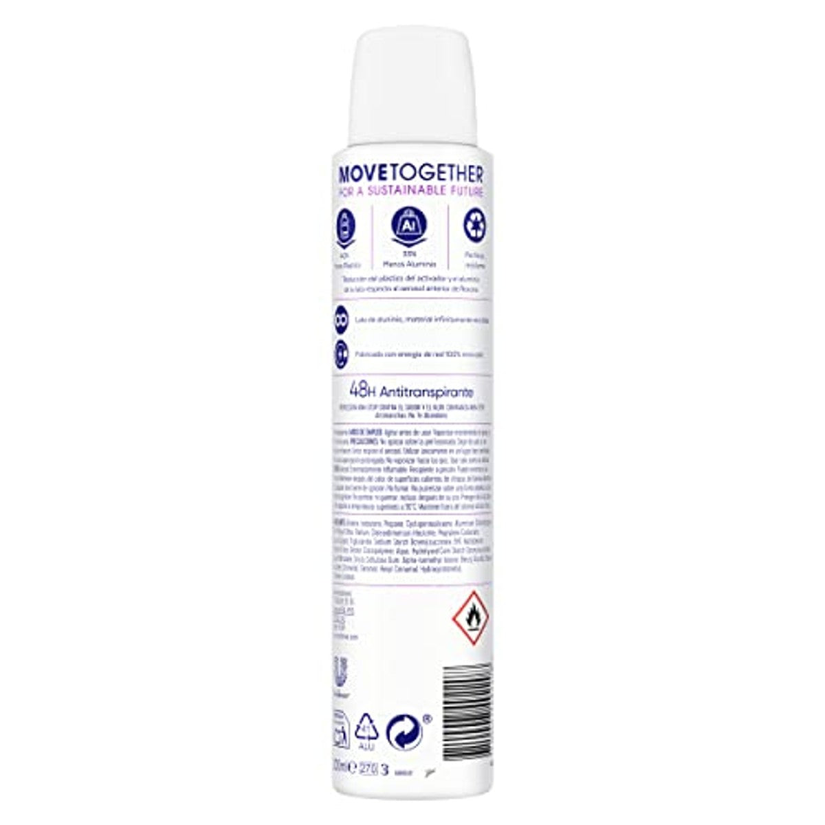 Rexona Invisible Black & White Anti-transpirant 200 ml, 6 stuks – Rexona