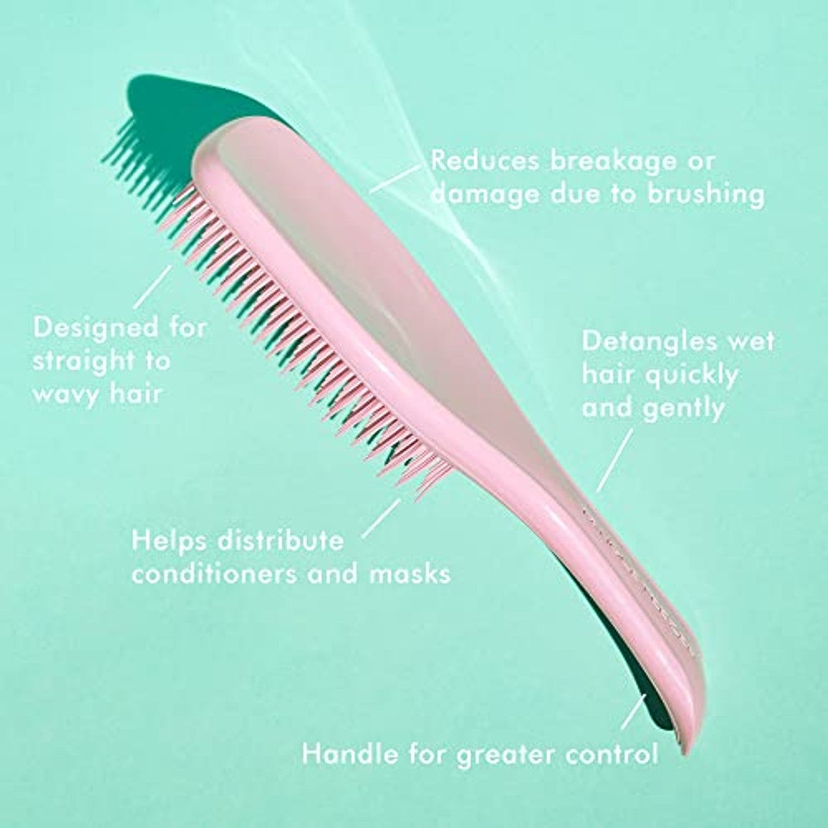 Tangle Teezer Wet Detangler Millennial Pink & Large Black - 6-pack – foto 4