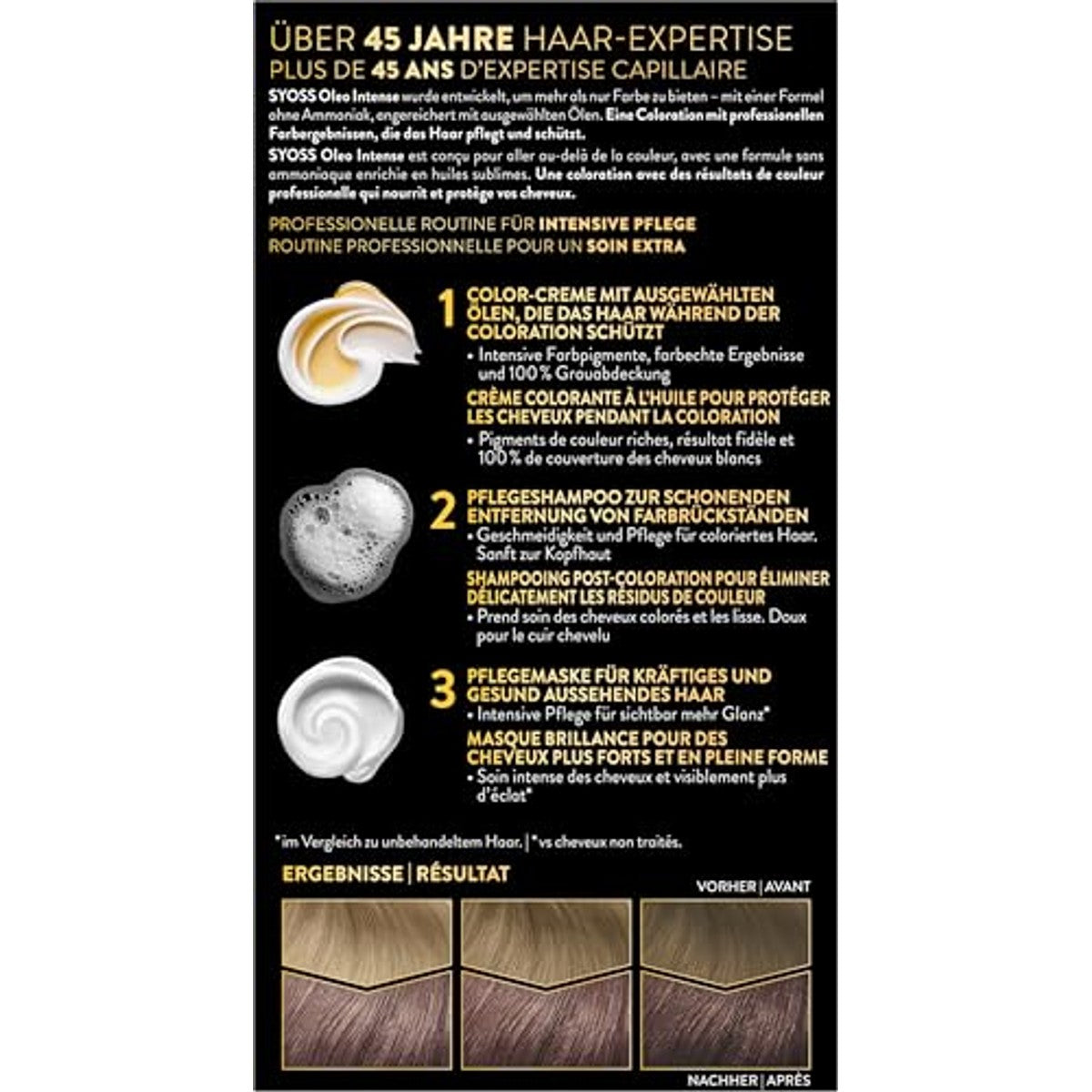 Syoss Oleo Intense 7-56 donker asblond 3 x 130 ml – Syoss