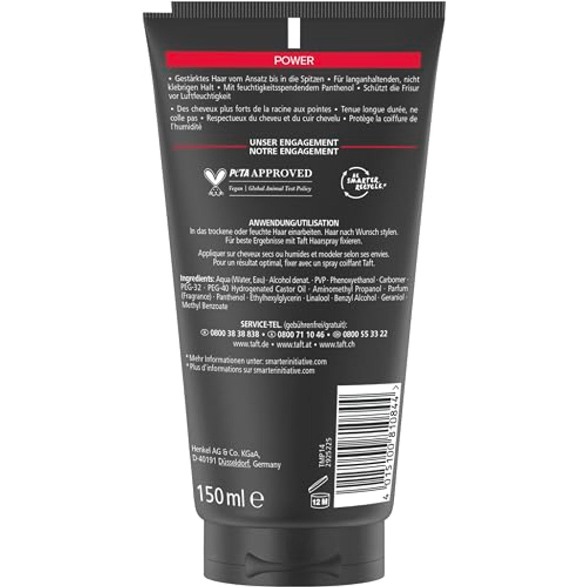 TAFT Gel Power 3 x 150 ml - Voordeelverpakking
