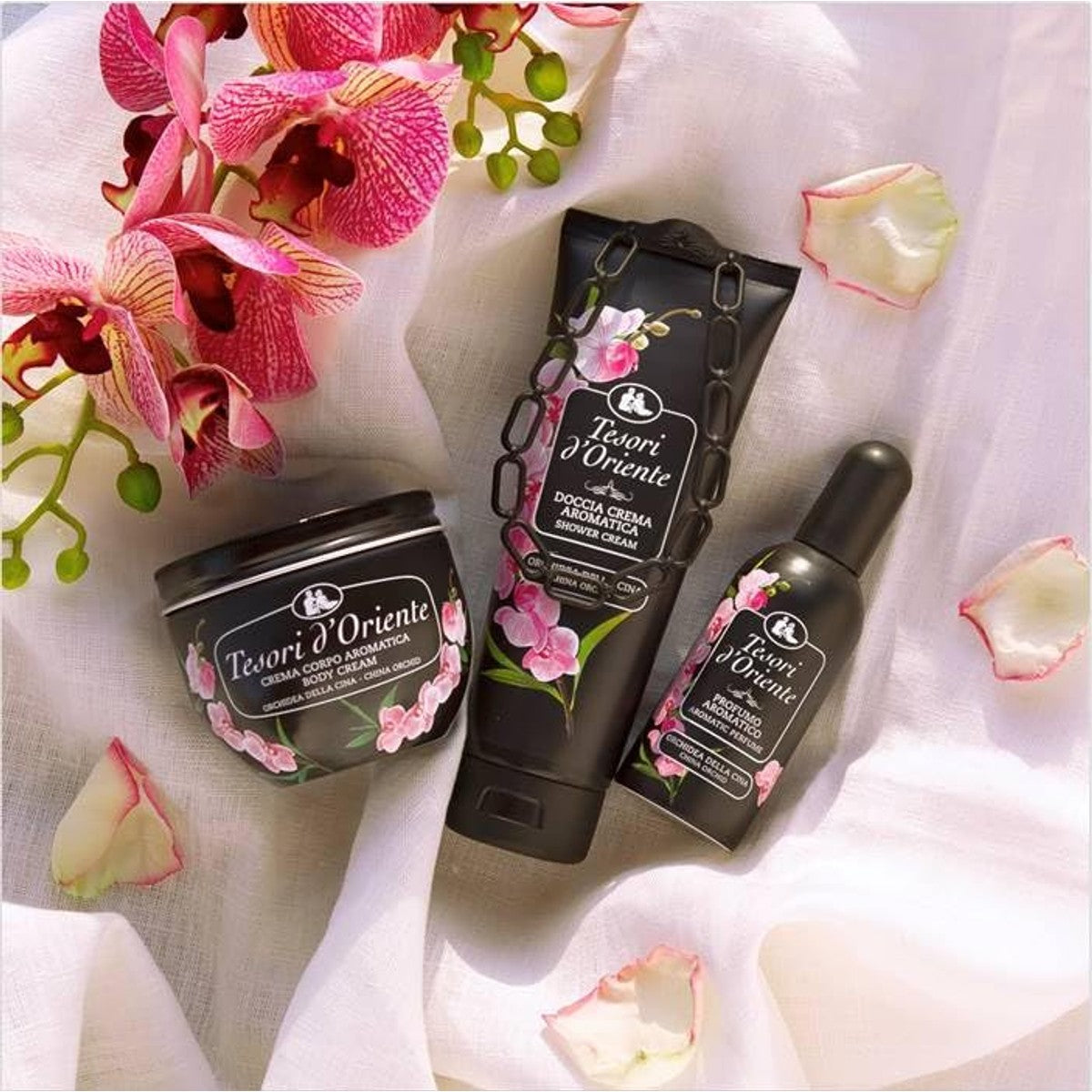 Tesori d'Oriente Orchidea della Cina Body Cream 6 x 300 ml - Voordeelverpakking – foto 4