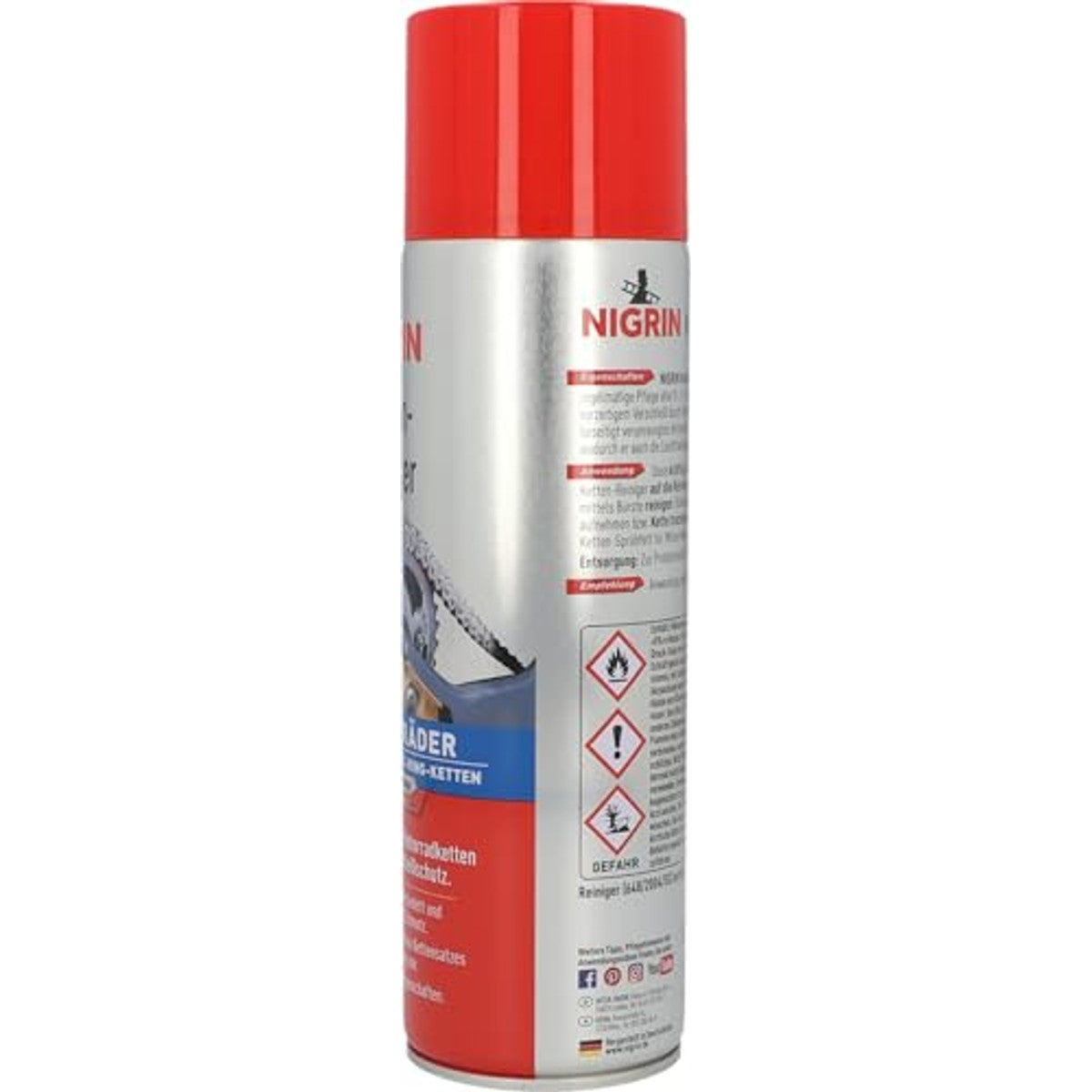 NIGRIN 73889 kettingreiniger 3 x 500 ml - Voordeelverpakking