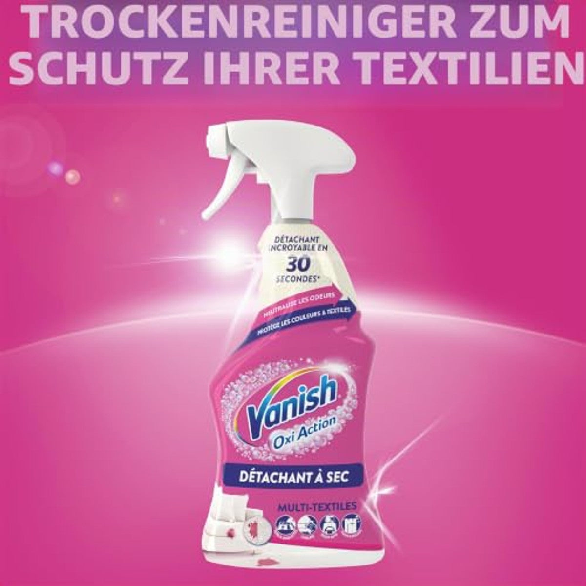 Vanish Pistool voor droogvlekkenverwijderaar 6 x 500 ml - Voordeelverpakking