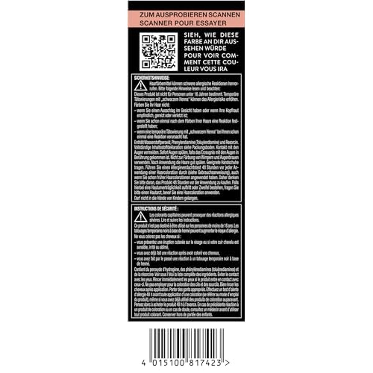 Syoss Coloration 5_8 hazelnoot 3 x 115 ml - Voordeelverpakking