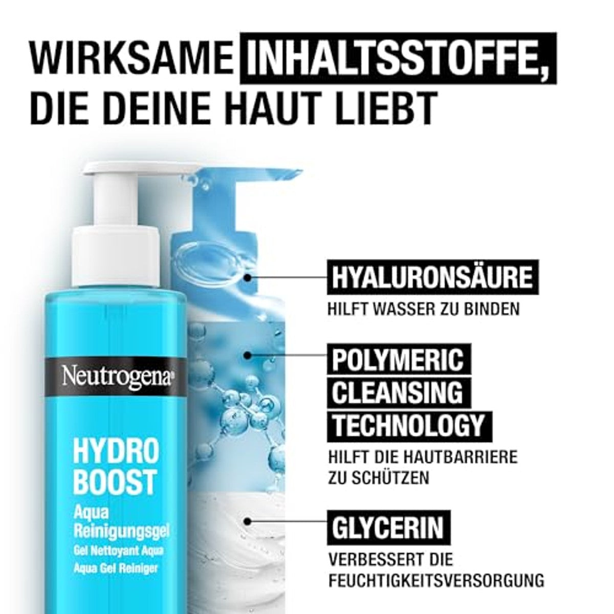 Neutrogena Hydro Boost Aqua-reinigingsgel 200 ml – Neutrogena