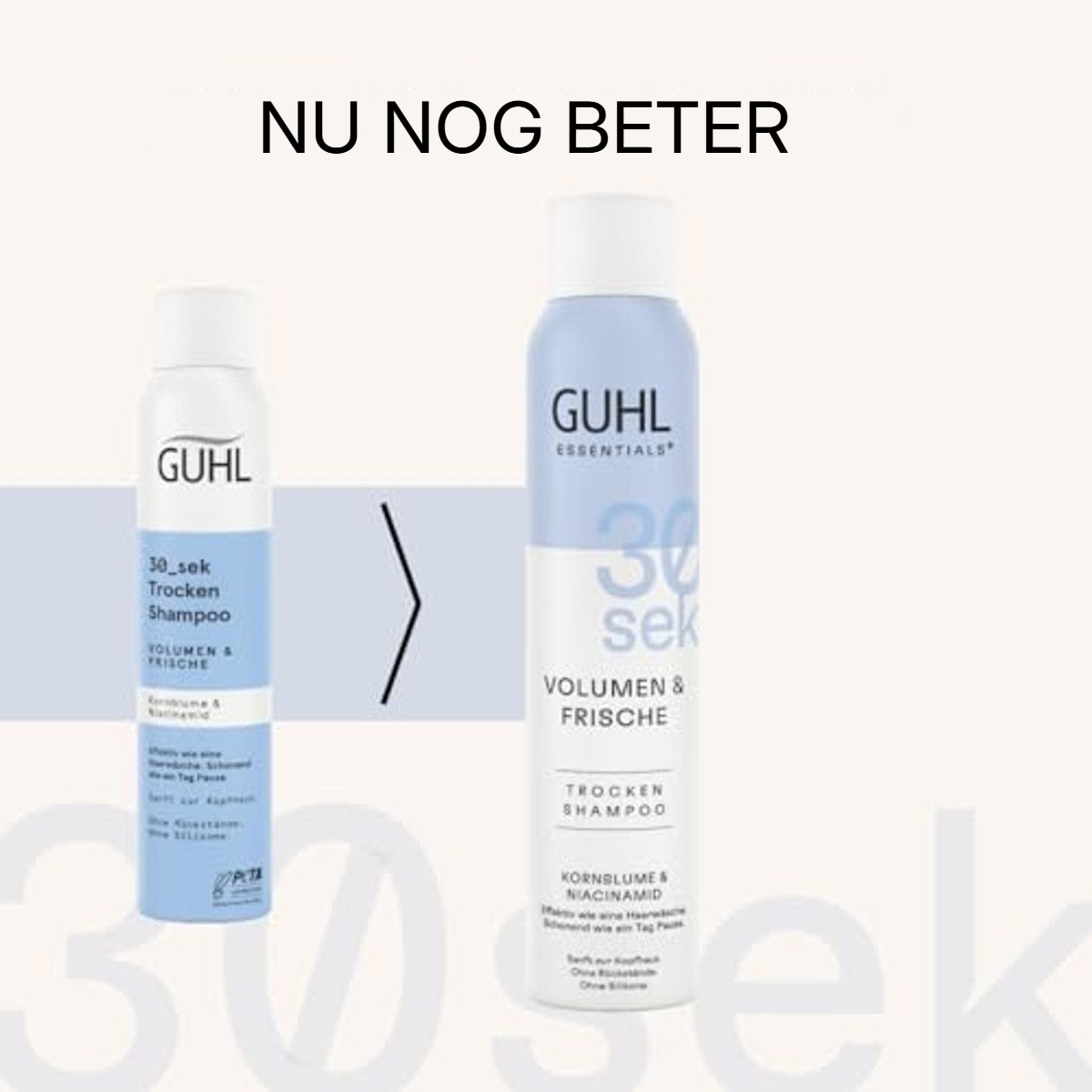 Guhl 30 sec Droge Shampoo Volume & Frisheid 3 x 200 ml - Voordeelverpakking – foto 4