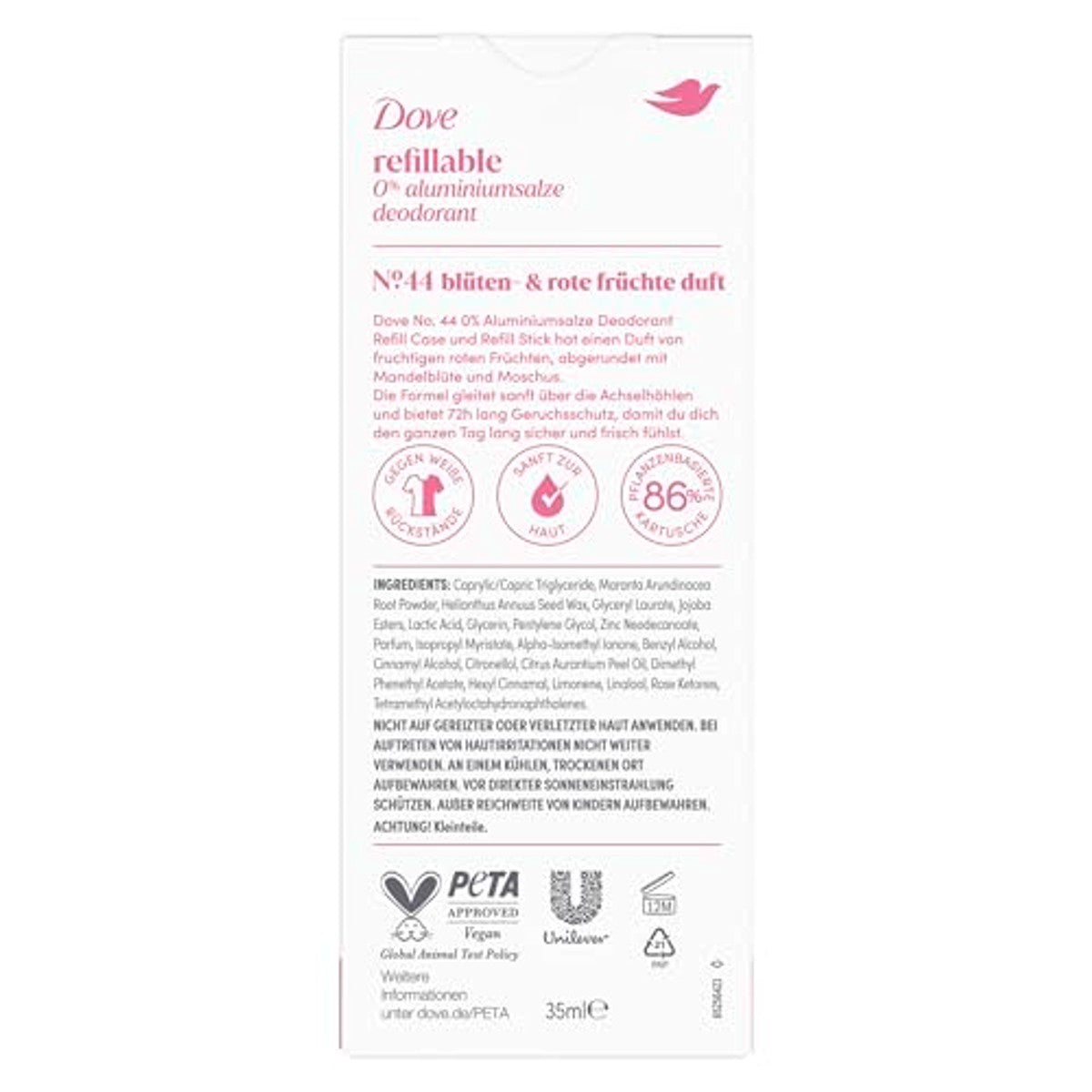 Dove Deodorant Nr. 44 Bloesem & Rode Vruchten Starterset + 35 ml – Dove