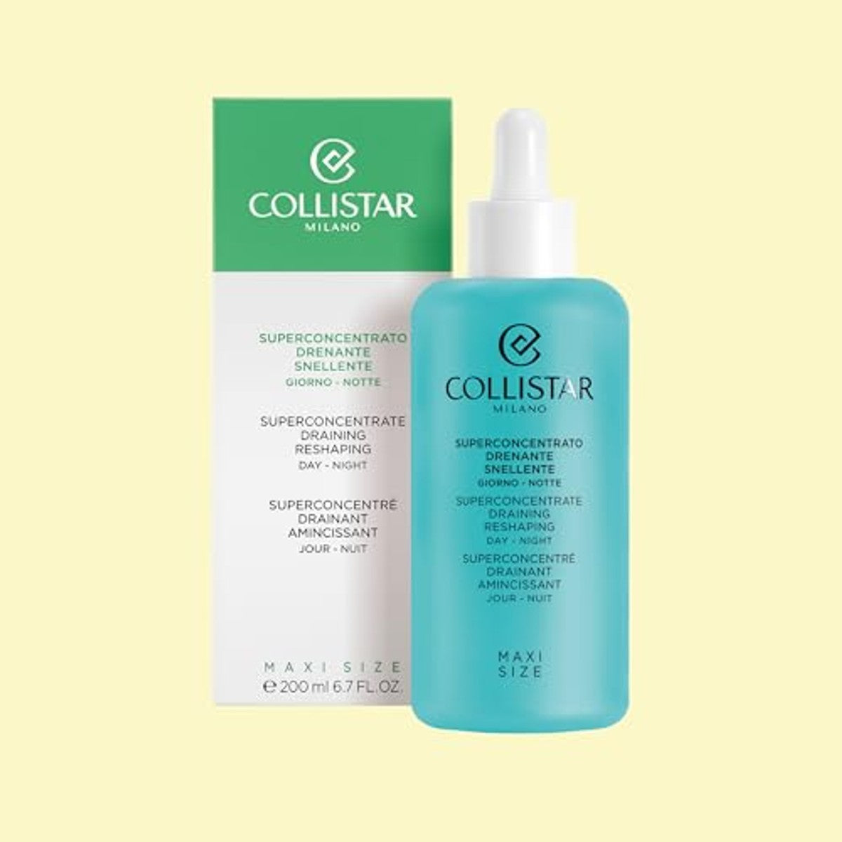 Collistar Super Geconcentreerd Afslankmiddel Dag en Nacht 200 ml - 3-pack