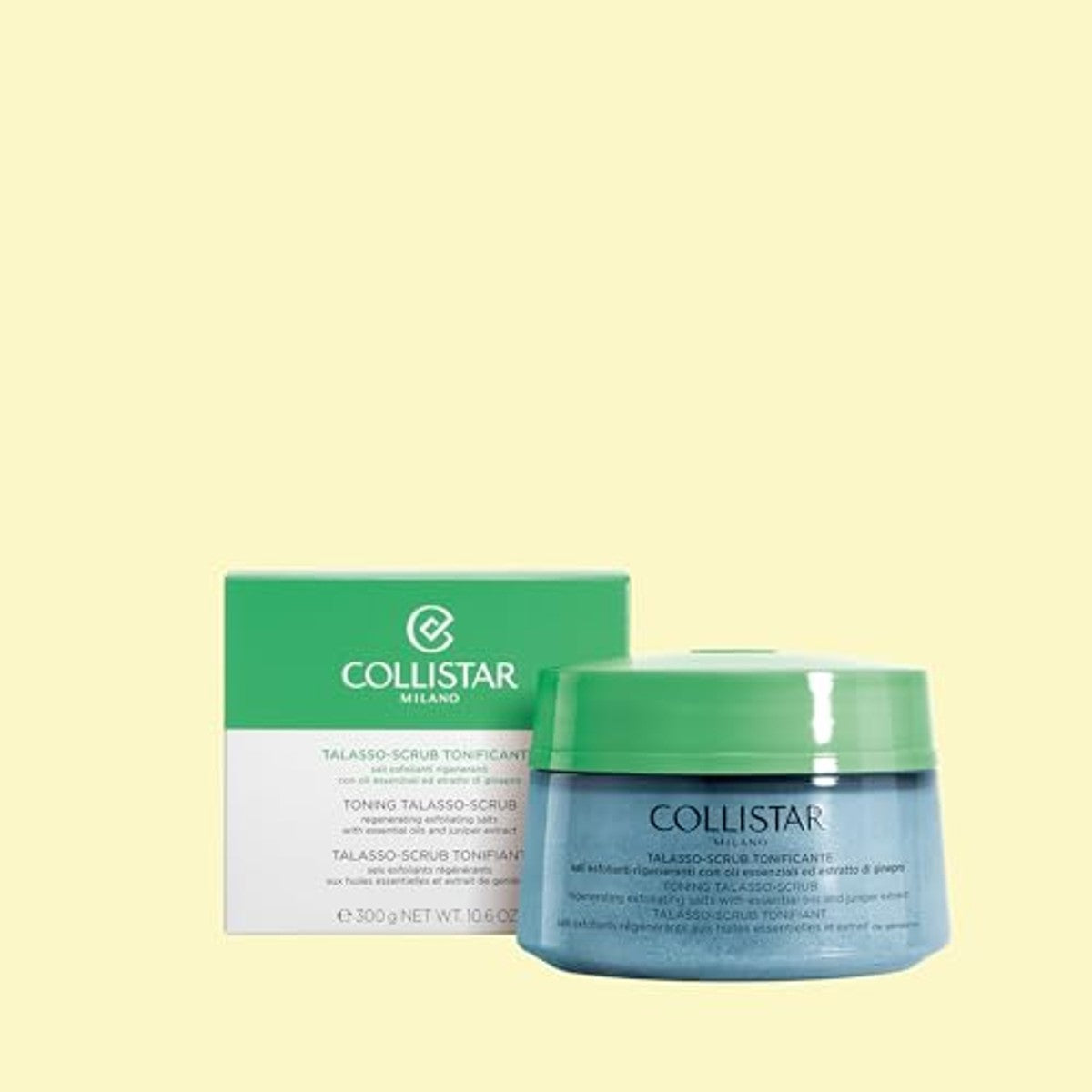 Collistar Talasso-Scrub Stimulerend met Zeezout en Jeneverbes-Extract 300 g - 6-pack