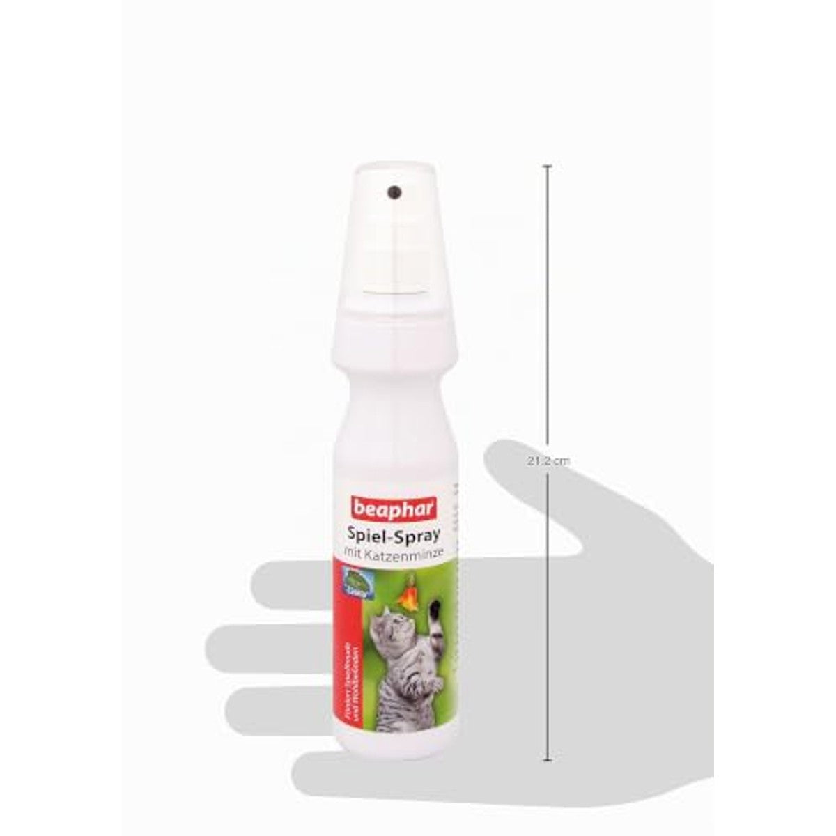 beaphar - Speelspray met kattenkruid - voor katten - bevordert speelplezier, welzijn - snel geaccepteerd - 150 ml – beaphar