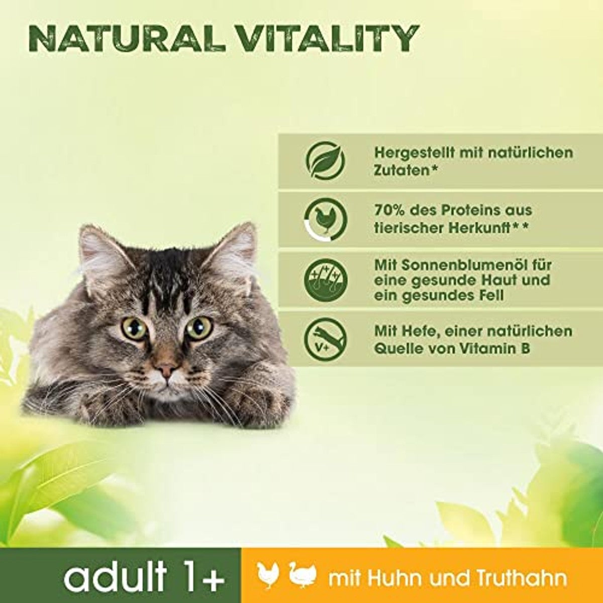 Perfect Fit Natural Vitality droogvoer kat kip & kalkoen 1 x 6 kg - 3-pack