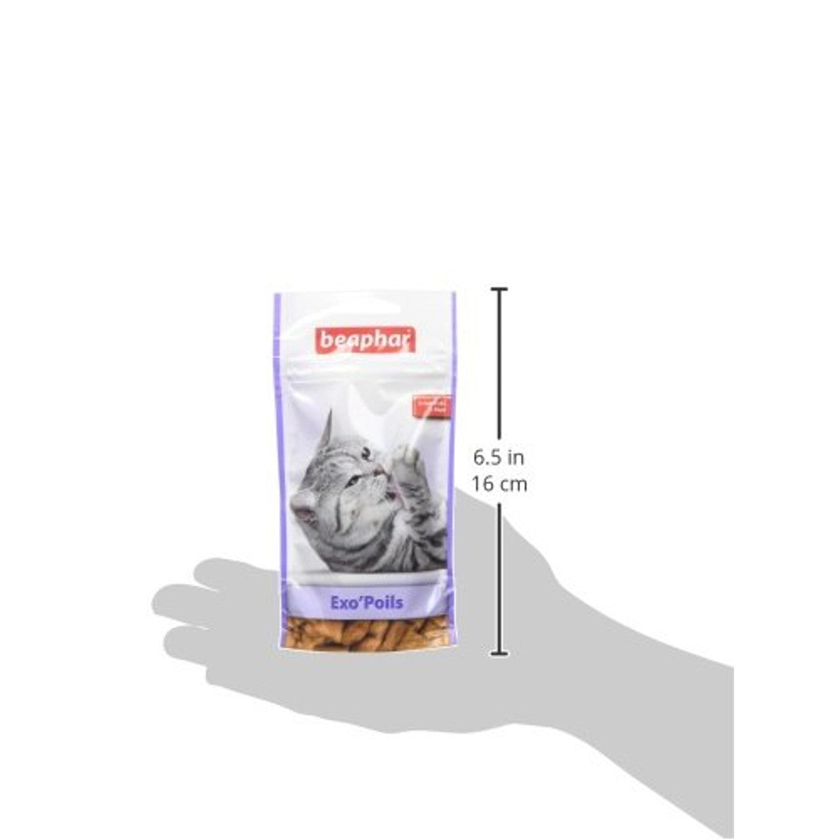 Beaphar Lekkernijen kattensnack mout 35 g - 3-pack