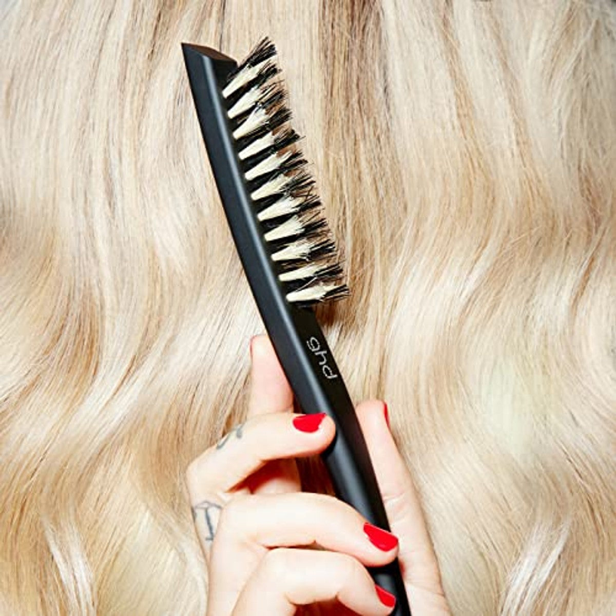 ghd The Final Touch Toupeerborstel voor Verdelen en Gladmaken - 3-pack