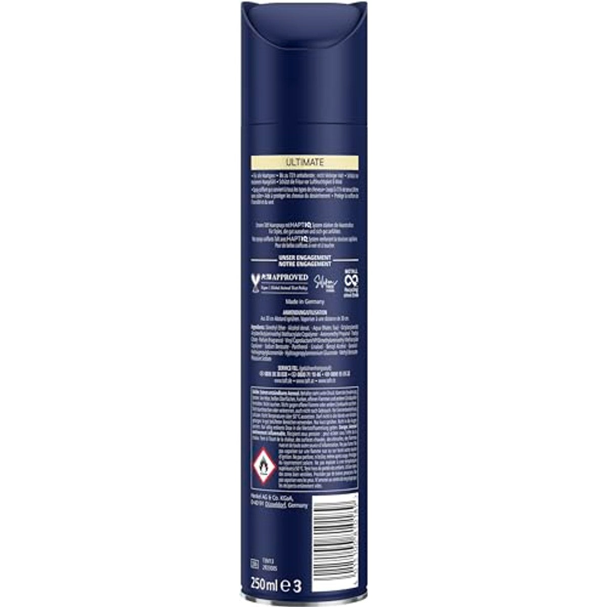 TAFT Ultimate Haarlak 6 x 250 ml - Voordeelverpakking
