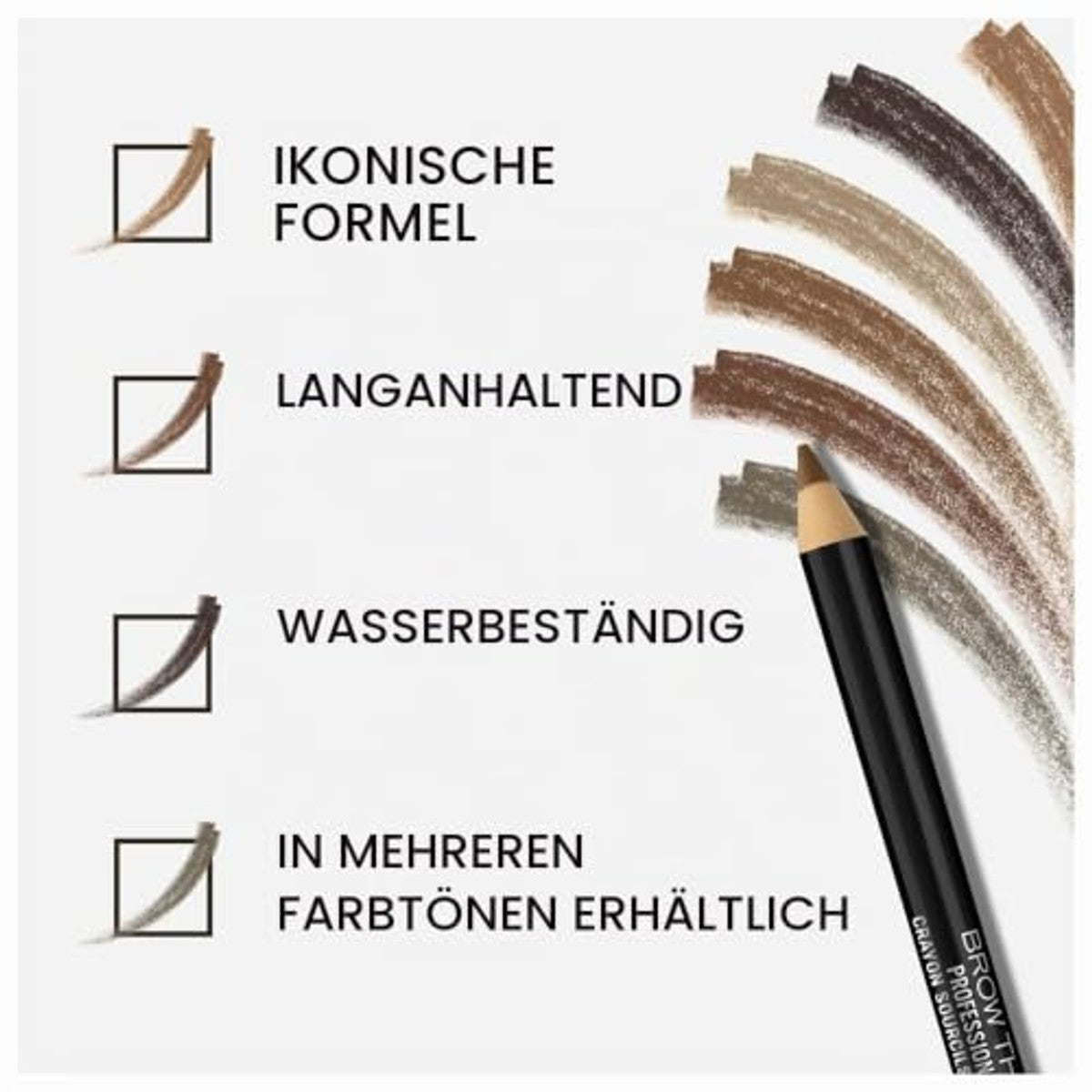 Rimmel London Brow This Way Professional Pencil 03 - 3 stuks