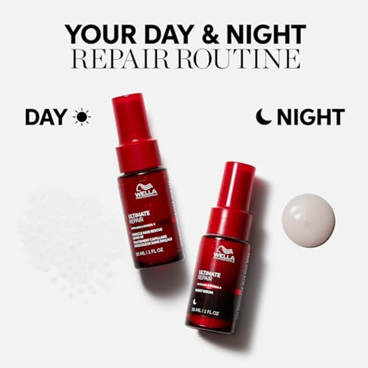 Wella Professionals ULTIMATE REPAIR Night Hair Serum - 6-pack