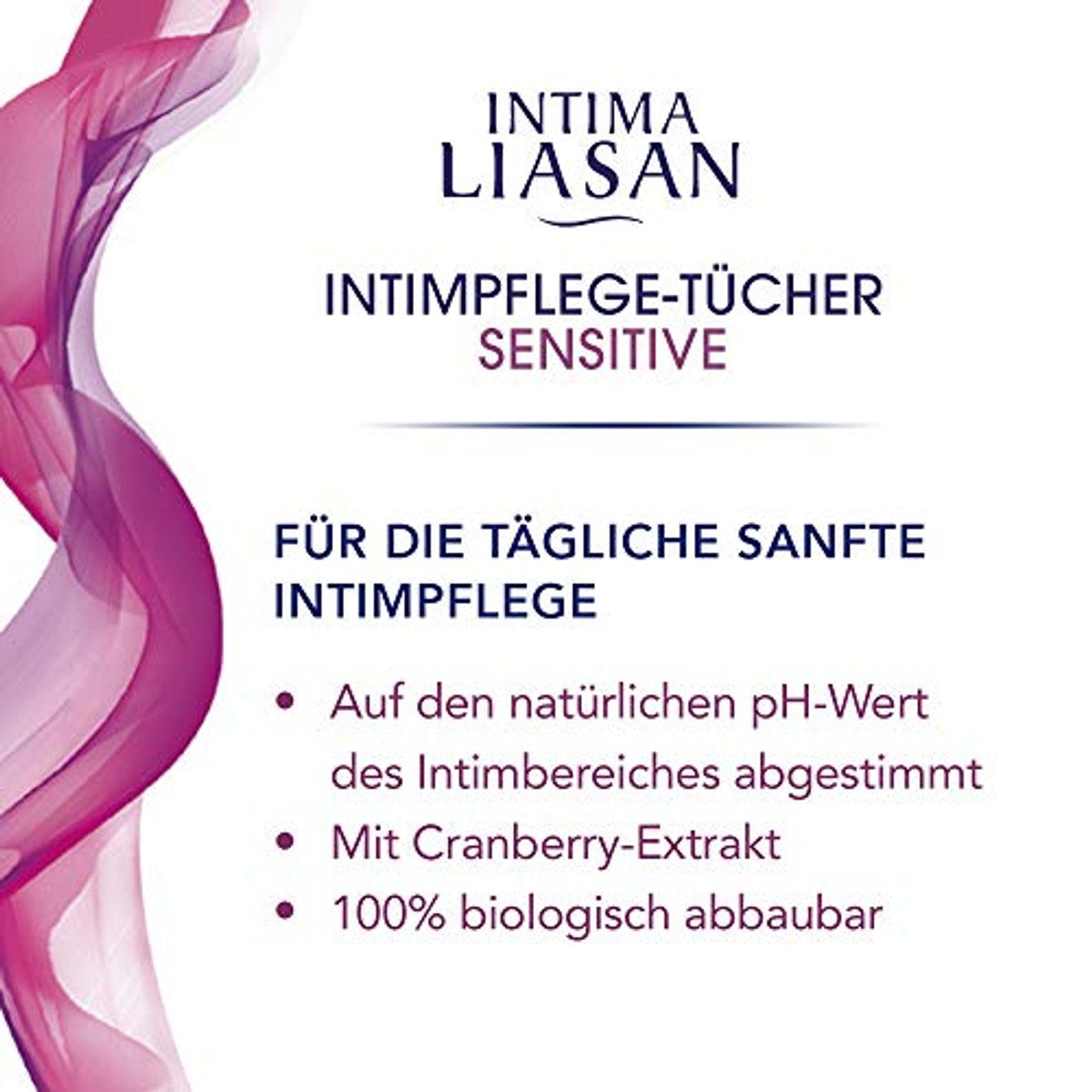 Intima Liasan intieme doekjes sensitive 4 x 30 stuks - 6-pack