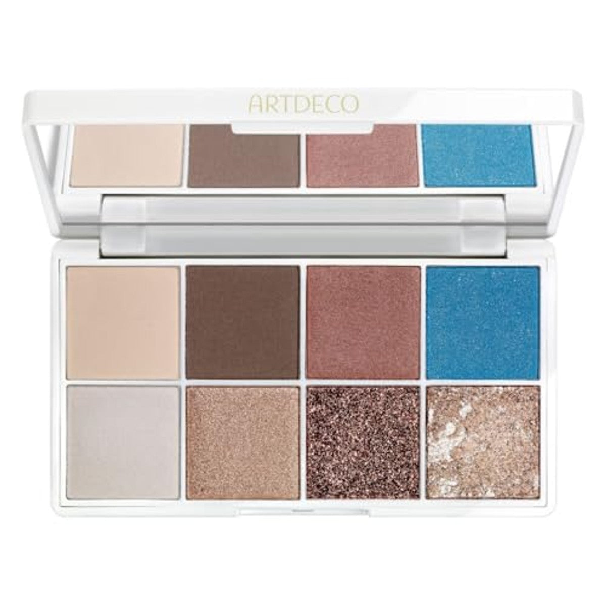 ARTDECO Oogschaduwpalet | 8 poederoogschaduwen met intensieve dekking, sterk gepigmenteerde kleuren voor veelzijdige looks, 1 x 1 stuk. – Artdeco