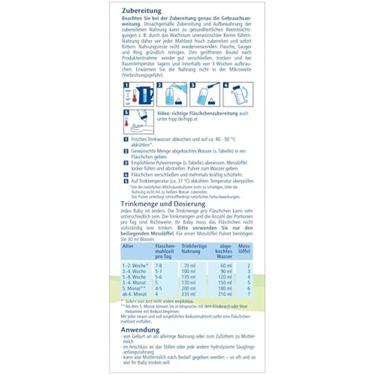 HiPP HA 1 Combiotik 4 x 600 g – foto 4