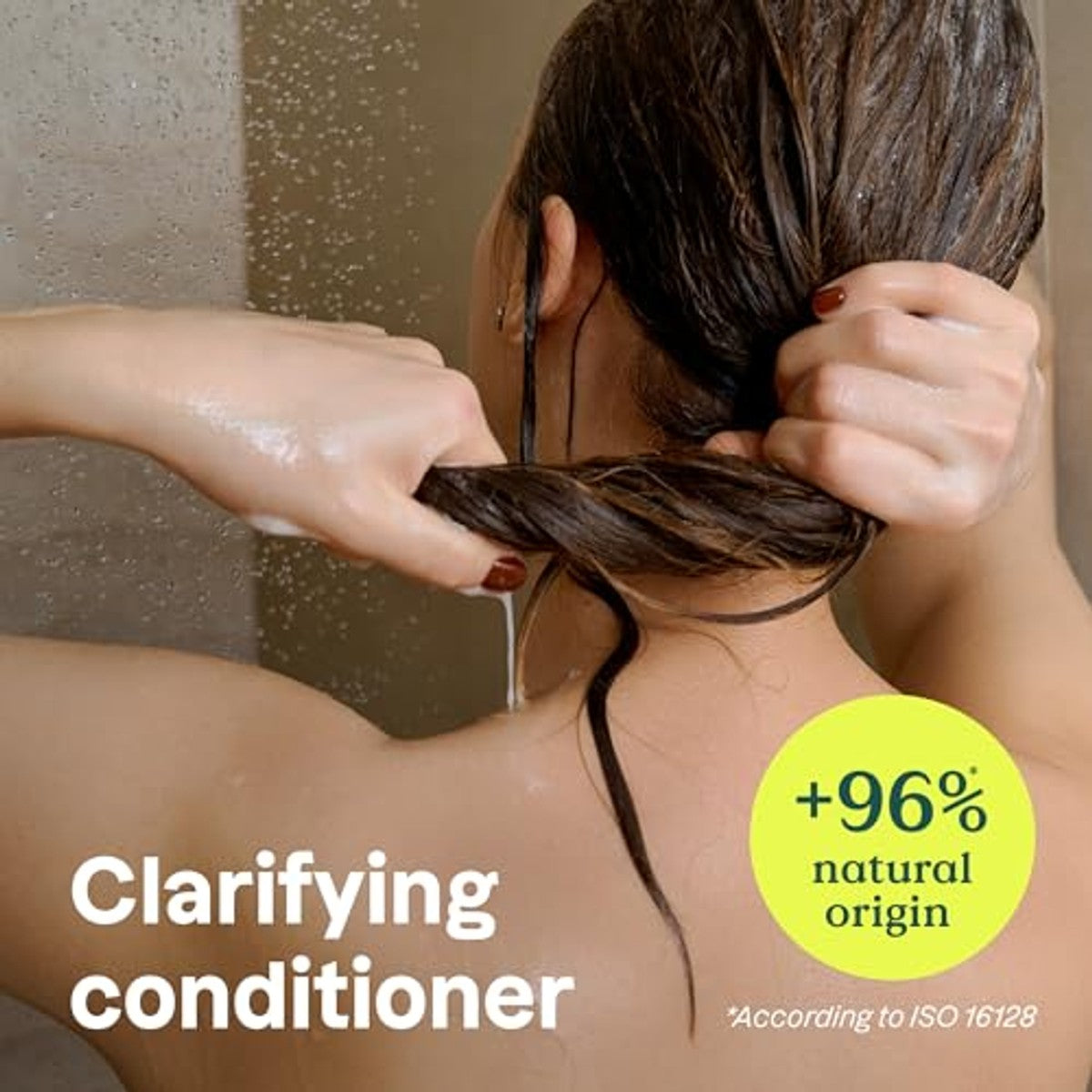 ATTITUDE Verfijnde haarconditioner, herstelt glans, natuurlijke afgeleide ingrediënten, veganistisch ontwarrend, dermatologisch getest, citroenbladeren en witte thee, 240 ml – ATTITUDE