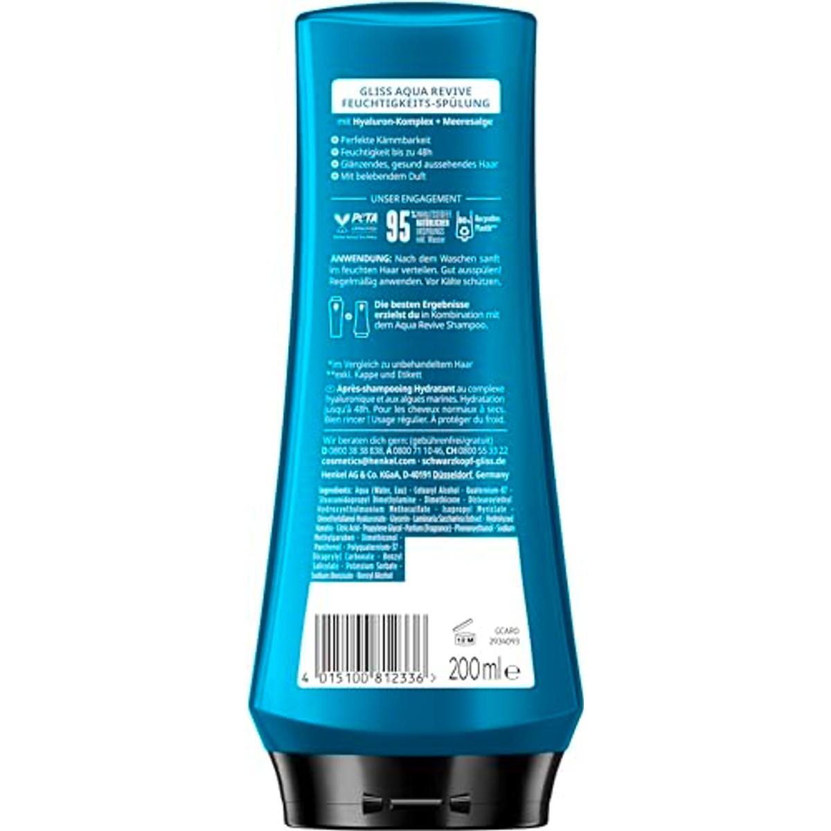 Gliss Aqua Revive Conditioner 2 x 200 ml – Gliss