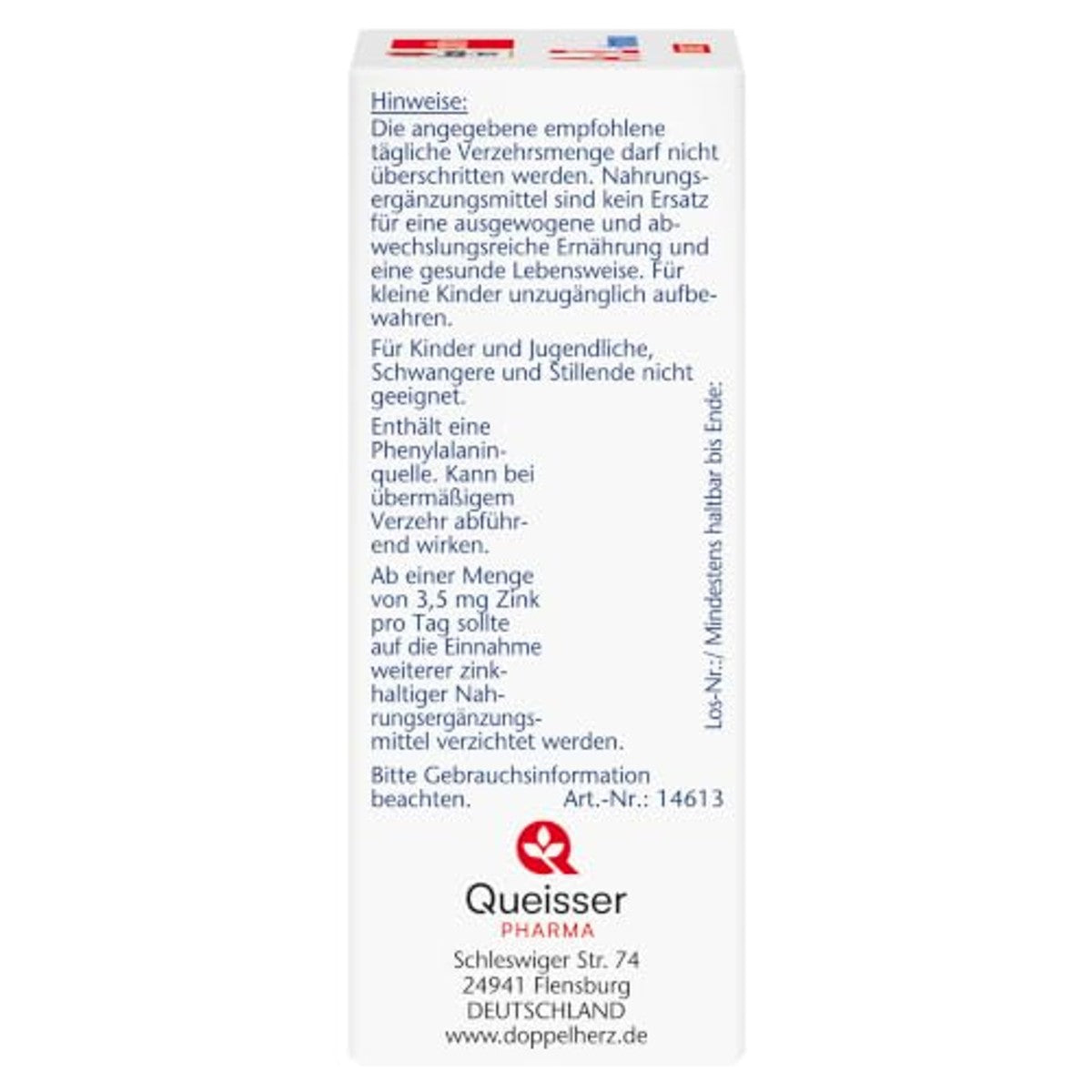 Doppelherz A-Z + Immuundirect met Sinaasappelsmaak 20 Zakjes - 3-pack