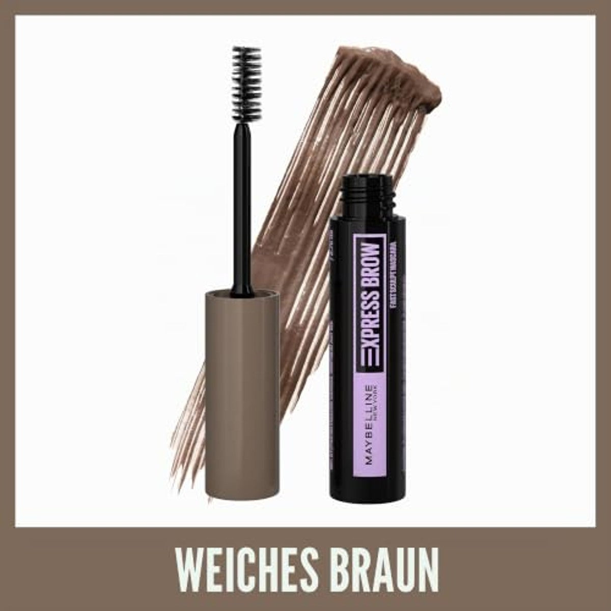 MAYBELLINE Brow Fast Sculpt 02 Soft Brown Wenkbrauwgel - 3 stuks