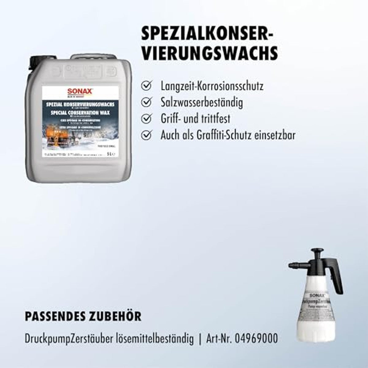 SONAX Speciale conserveringswas 6 x 5 liter - Voordeelverpakking