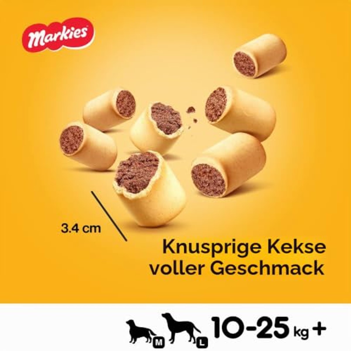 Pedigree Markies hondensnack Tuethanische smaak 5 x 1,5 kg - 3-pack
