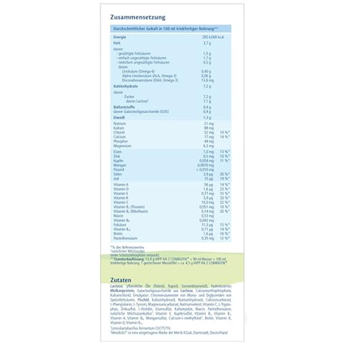 HiPP HA 2 Combiotics 4 x 600g – foto 4