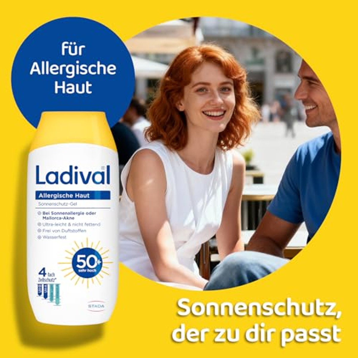 Ladival Zonweringsgel SPF 50+ voor allergische huid 3 x 200 ml - Voordeelverpakking