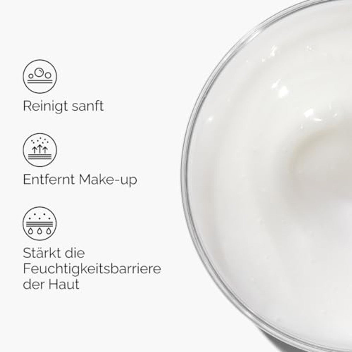 The Ordinary Glycolipide Cream Cleanser, zachte make-up verwijdering met plantaardige glycolipide werkzame stoffen, 150 ml