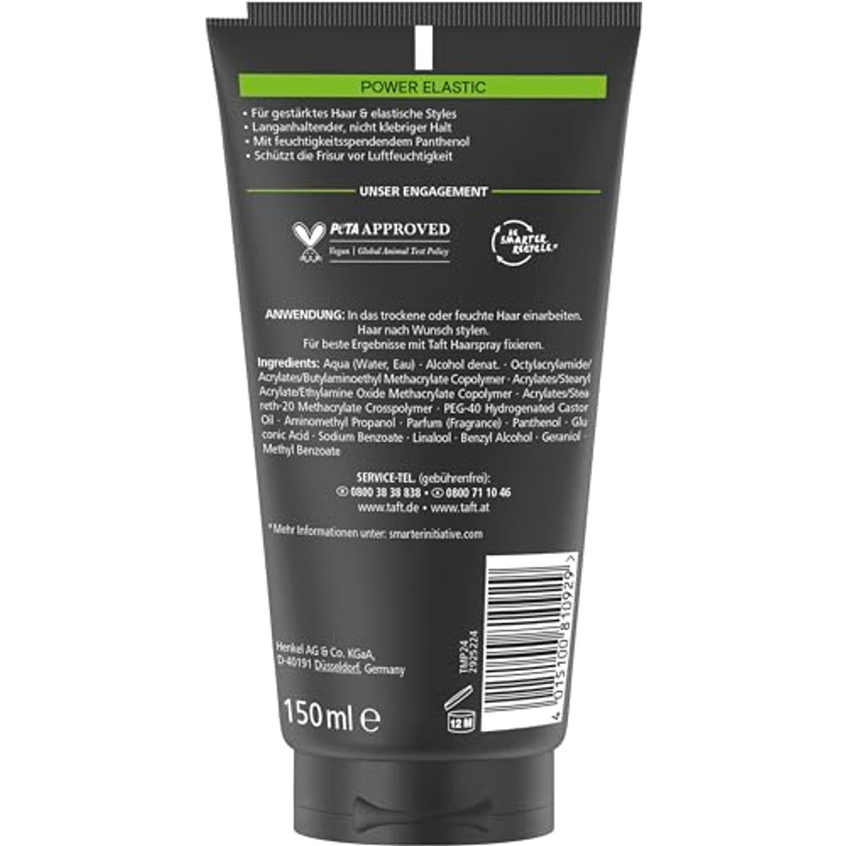TAFT Gel Power Elastic 6 x 150 ml - Voordeelverpakking