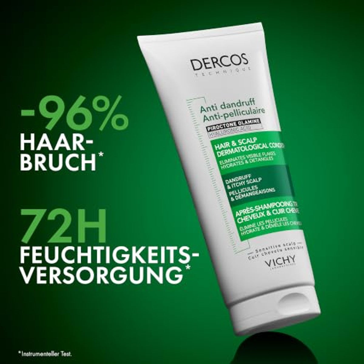 Vichy Dercos Anti-roos Conditioner voor de Gevoelige Hoofdhuid 200 ml - 3-pack
