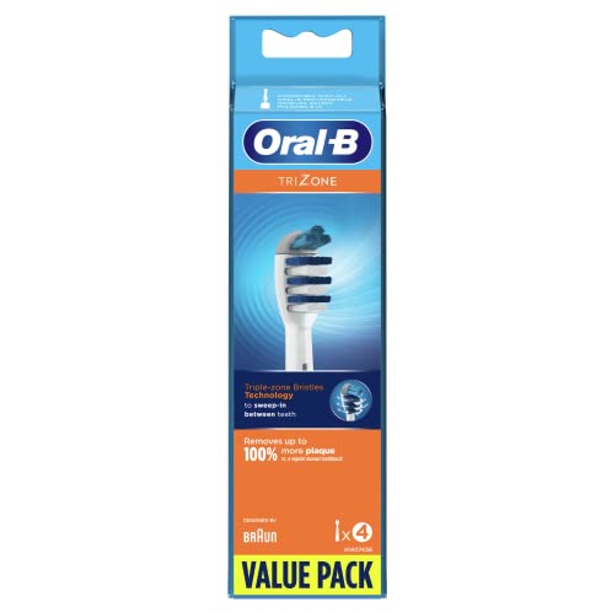 Oral-B TriZone Elektrische tandenborstelkop 4 stuks – Oral-B
