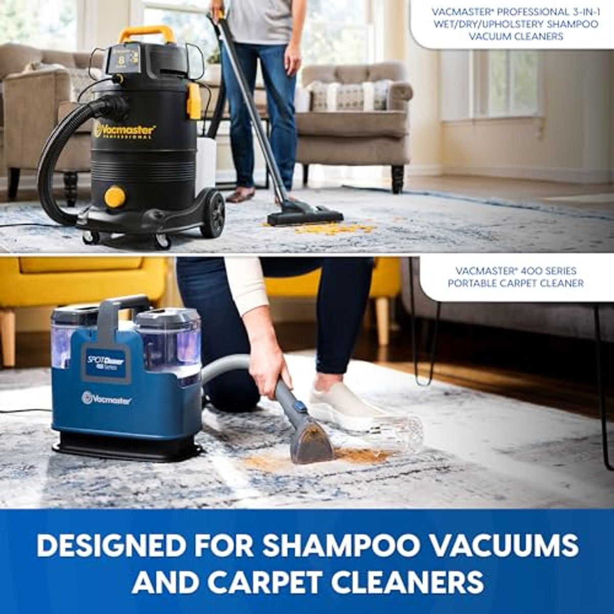 Vacmaster Wash & Refresh Febreze Carpet Cleaner Shampoo - 3-pack – foto 4