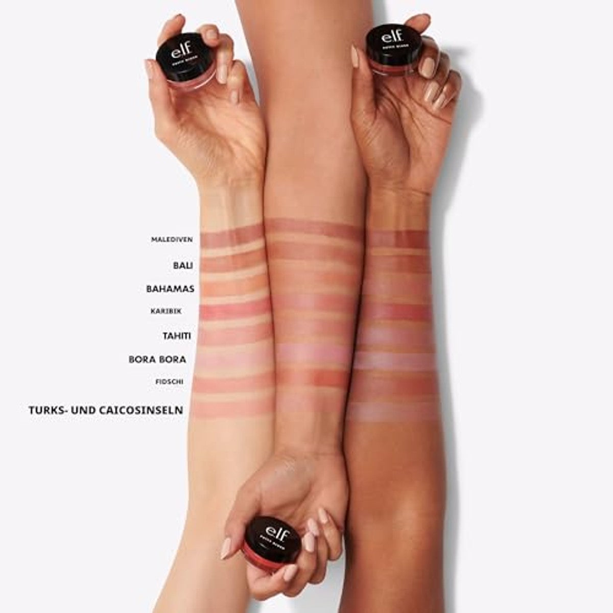 e.l.f. Putty Blush Bora Bora - 6 stuks – foto 4