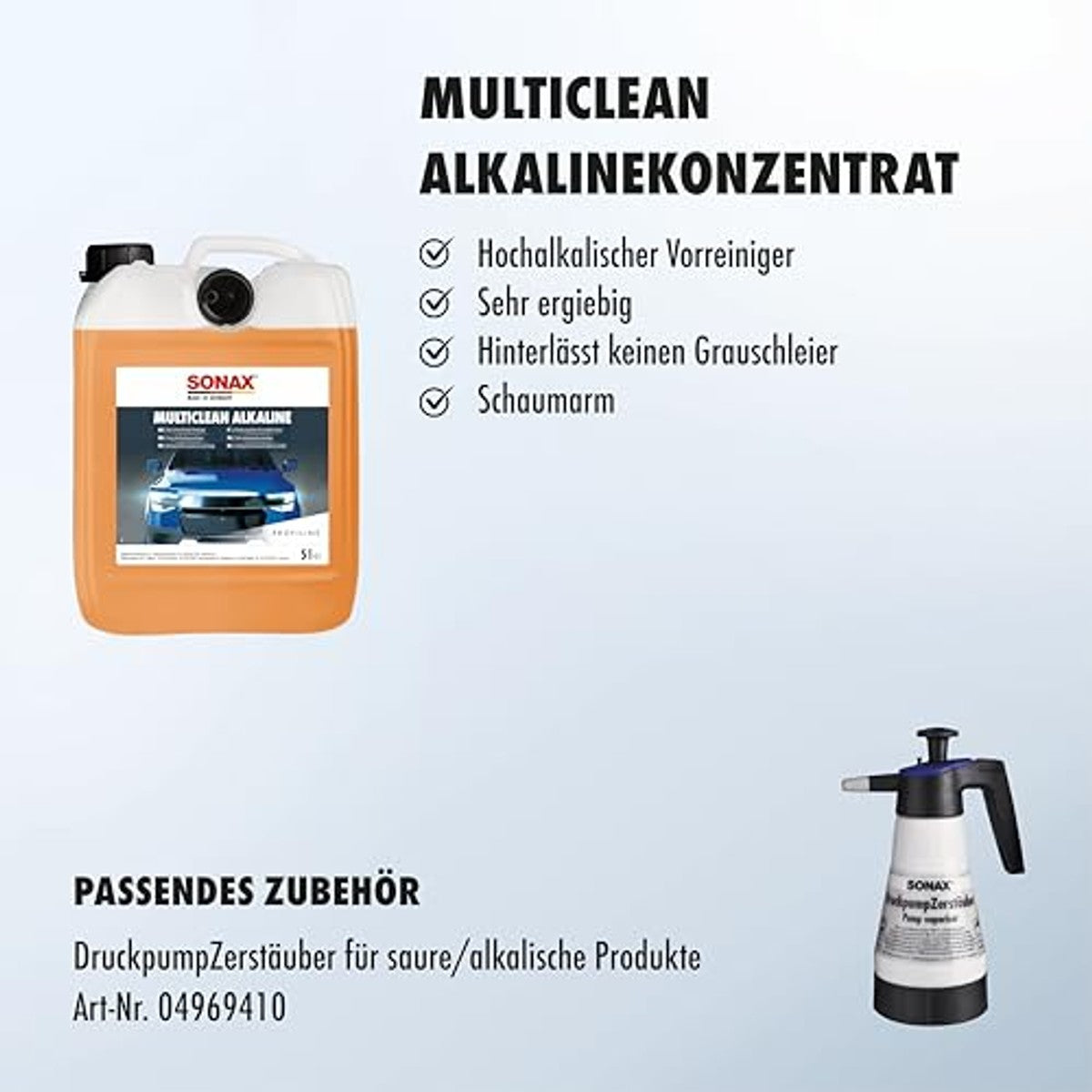 SONAX PROFILINE MultiClean alkaline 5 liter – SONAX