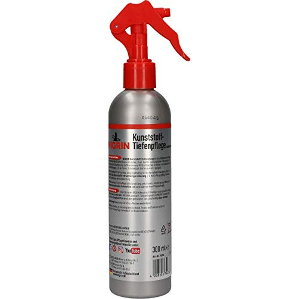 NIGRIN Kunststof Diepteverzorging zijdemat 6 x 300 ml - Voordeelverpakking
