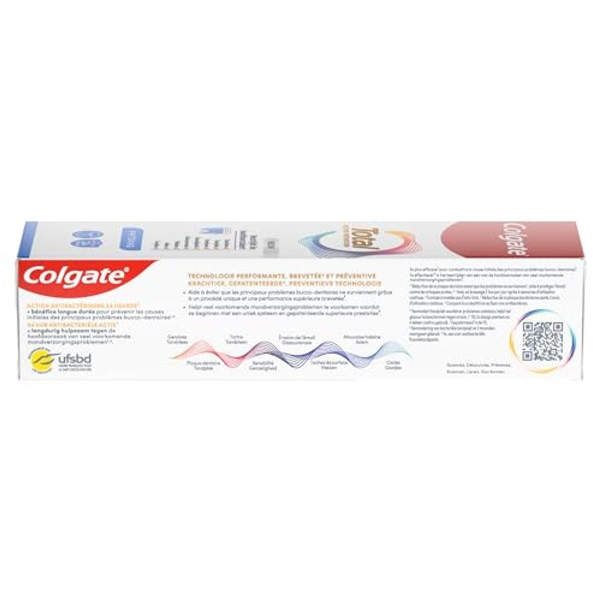 Colgate Total Prevention Active Natural White tandpasta 3 x 75 ml – Colgate