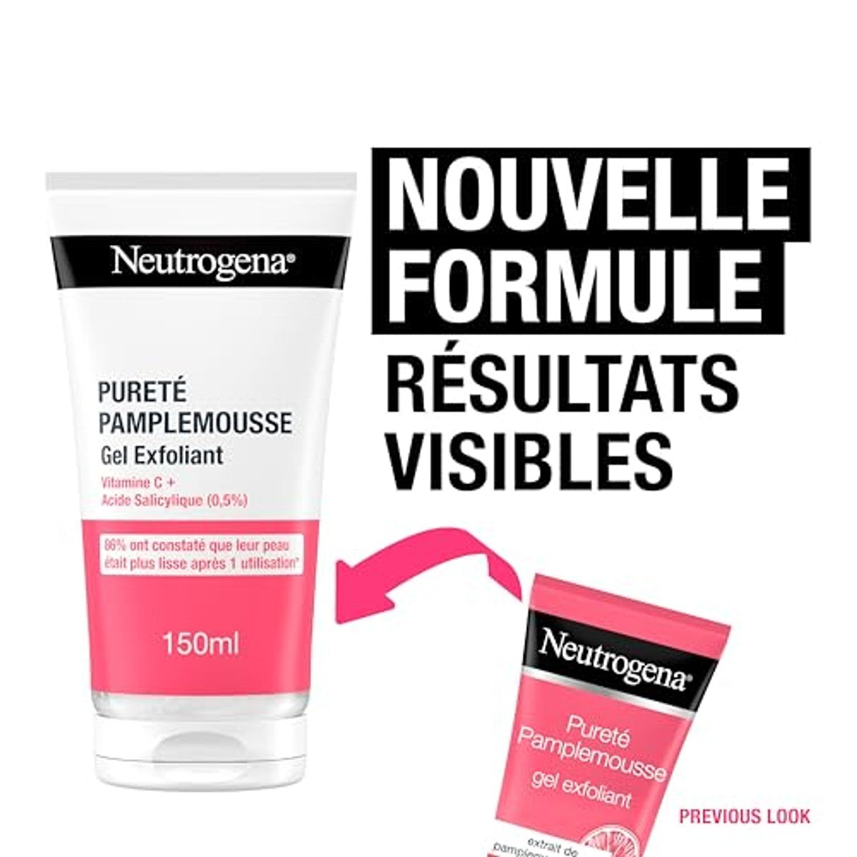 Neutrogena Zuiverheid Grapefruit Peeling-gel 6 x 150 ml - Voordeelverpakking