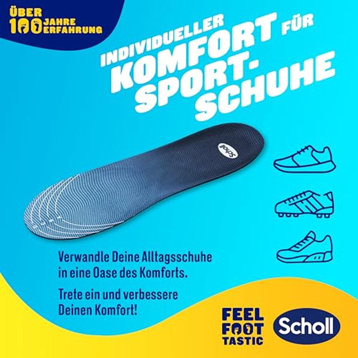 Dr. Scholl's GelActiv Sport-inlegzolen vrouwen 35,5-40,5 - 3-pack