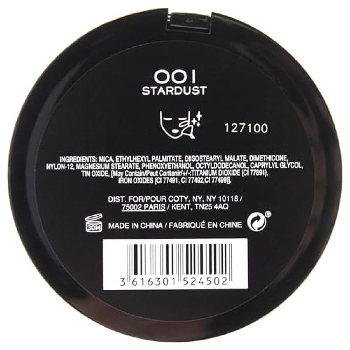 Rimmel London Buttery-Soft Highlighter Powder 001 - Stardust 8 g - 3 stuks
