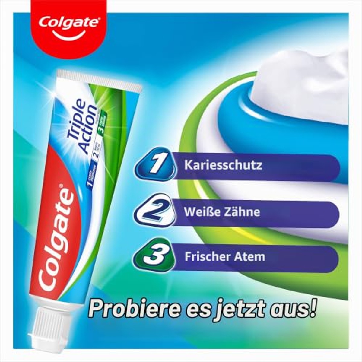 Colgate L-2 Triple Action tandpasta 2 x 75 ml – Colgate