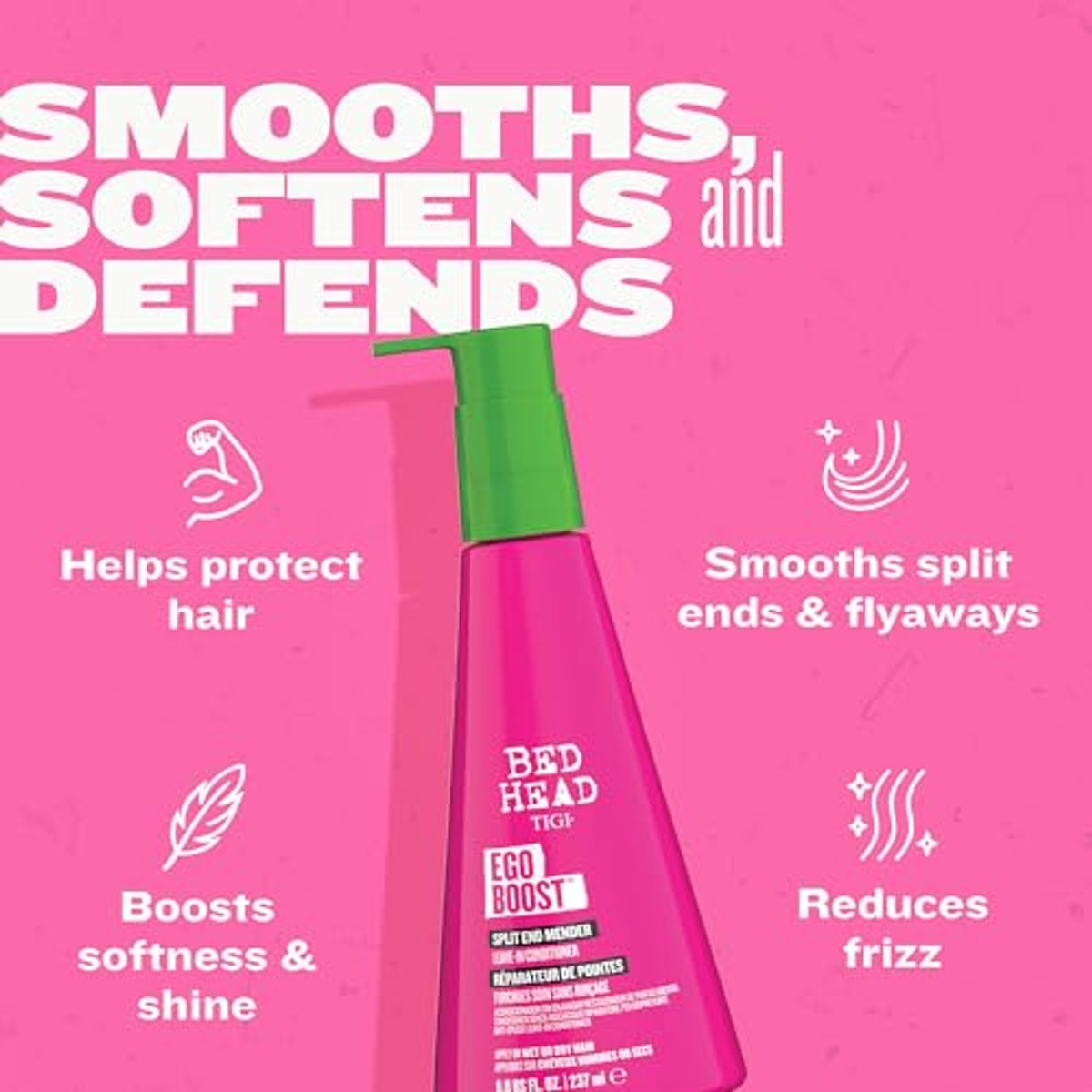 TIGI Bed Head Ego Boost Leave-in Conditioner 237 ml - 3-pack