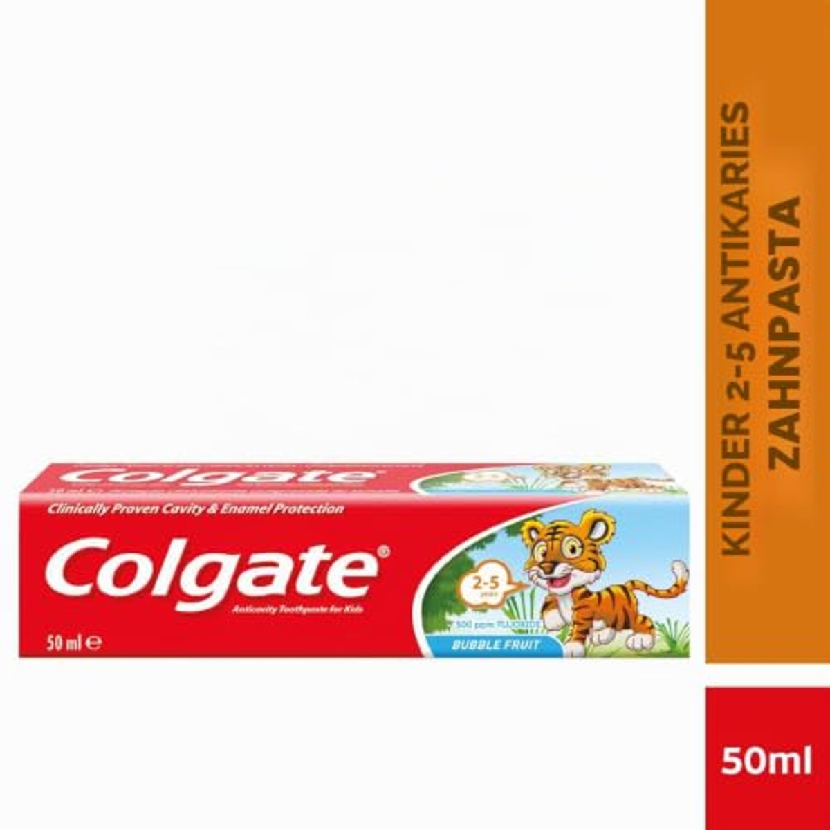 Colgate Kids Bubble Fruit tandpasta 2-5 jaar 6 x 50 ml - Voordeelverpakking