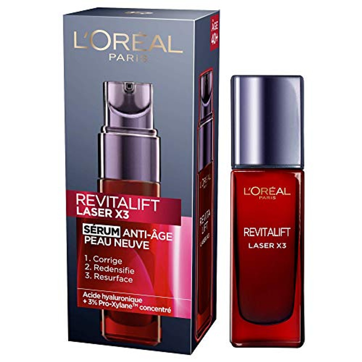 L'Oreal Paris Revitalift Laser X3 Serum 6 x 30 ml - Voordeelverpakking