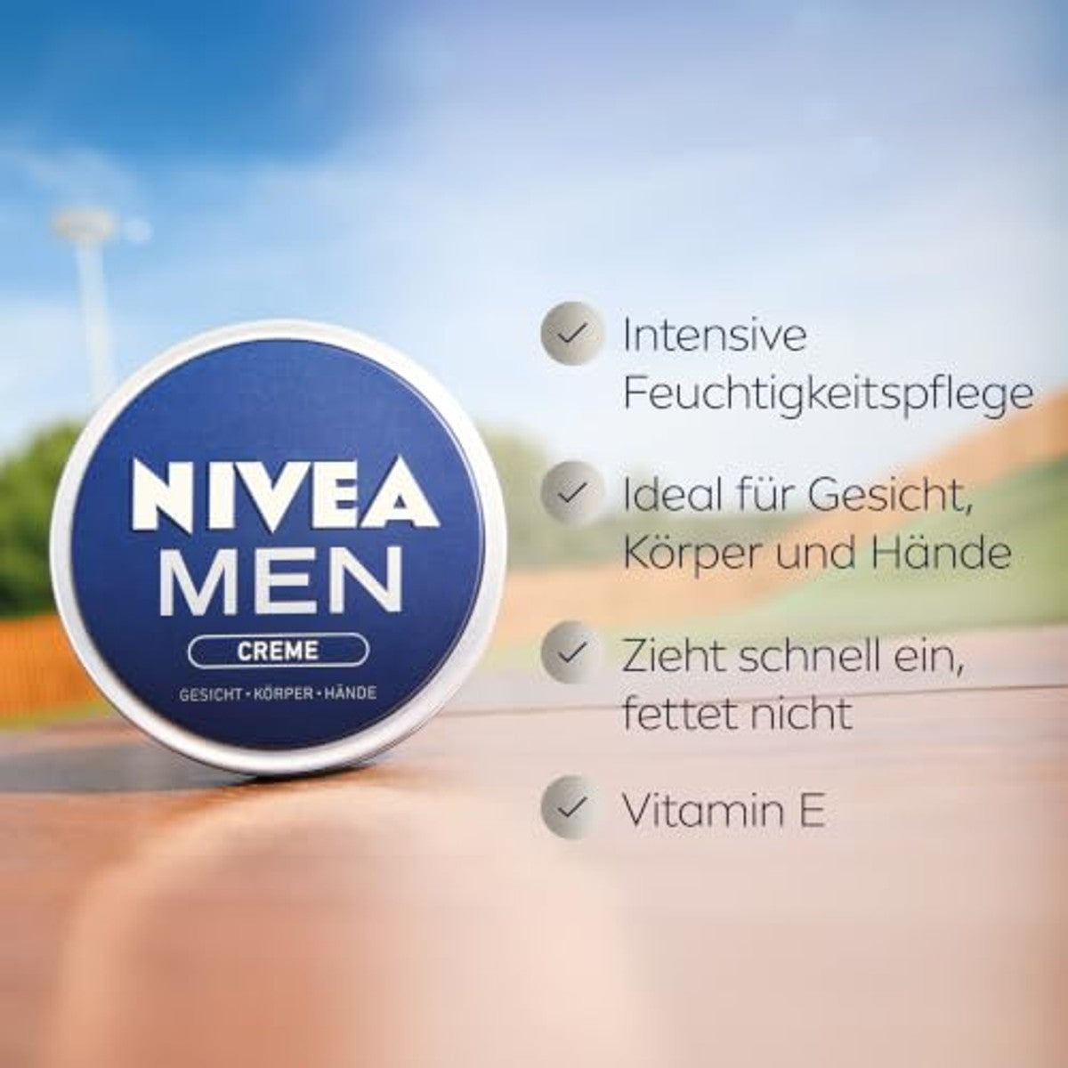NIVEA MEN Crème 4 x 150 ml – NIVEA MEN